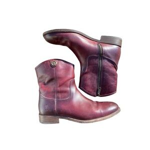 Frye Melissa button short Ankle boot size 7